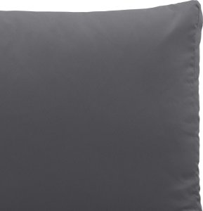 vidaXL Antracytowy Metal Mieści 3 Sofa ogrodowa Prostokątna 8
