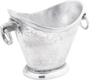 vidaXL Wiadro na lód Srebrne Aluminium 29 x 16 x 19 cm Stylowy wygląd 1