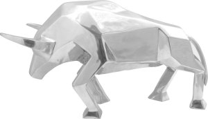 vidaXL Rzeźba Srebrna Aluminium 74 x 23 x 39 cm Rzeźba 4