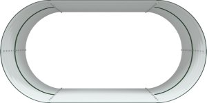 vidaXL Podwyższona Grządka Ogrodowa Zielona Stal ocynkowana 8