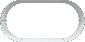 vidaXL Ogródkowy podniesiony łóżko Brązowy Stal ocynkowana 8