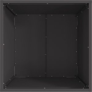 Palenisko ogrodowe vidaXL Czarny Stal walcowana na zimno Duży Trwały Ognisko na drewno 5