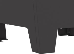 Palenisko ogrodowe vidaXL Czarny Stal walcowana na zimno Duży Trwały Ognisko na drewno 7