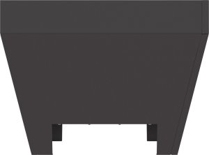 Palenisko ogrodowe vidaXL Czarny Stal walcowana na zimno Duży Trwały Ognisko na drewno 8