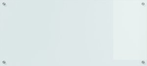 vidaXL Płyta szklana do kuchni Biała Szkło 110 x 50 cm Trwała 5