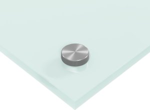 vidaXL Płyta szklana do kuchni Biała Szkło 110 x 50 cm Trwała 8