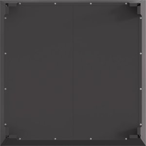 Palenisko ogrodowe vidaXL Czarny Stal walcowana na zimno 80 x 80 x 43 cm Trwały 8