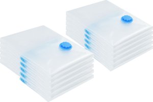 vidaXL Worki Próżniowe do Podróży Przezroczyste Plastik 70 x 50 cm 1