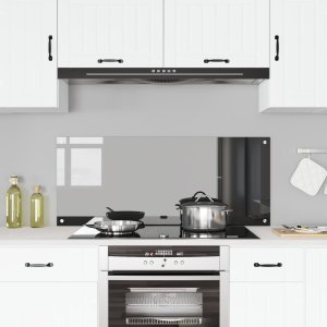 vidaXL vidaXL Backsplash Kuchenny Ciemny szary Szkło hartowane 120 x 50 cm 3
