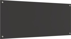 vidaXL vidaXL Backsplash Kuchenny Ciemny szary Szkło hartowane 120 x 50 cm 4
