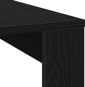 vidaXL Stolik kawowy Dąb czarny 100 x 100 x 35 cm 8