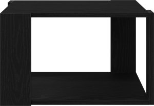 vidaXL Stolik kawowy Czarny dąb Drewno inżynieryjne 85 x 55 x 31 cm 6