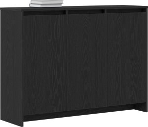 vidaXL Boksz Czarny dąb Średni Przechowywanie 2