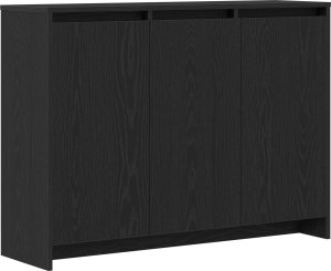 vidaXL Boksz Czarny dąb Średni Przechowywanie 3