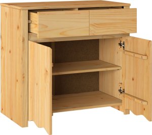 vidaXL Dąb Drewno Średni Schowek Szafka magazynowa Prostokątna 5