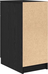 vidaXL Szafka biurkowa Czarny dąb Średnia 6