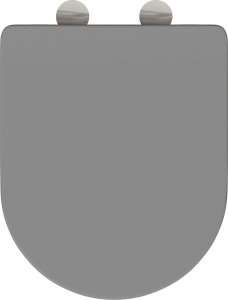 vidaXL Szary Plastik Standardowy Trwały Owalna deska sedesowa 8