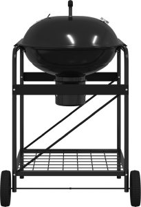 vidaXL Czarny Stal Standardowy Przenośny Grill na świeżym powietrzu 7