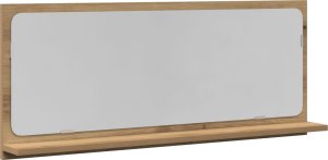 Lustro łazienkowe vidaXL Dąb artystyczny Drewno 90 x 10.5 x 37 cm Lustro 3