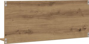 Lustro łazienkowe vidaXL Dąb artystyczny Drewno 90 x 10.5 x 37 cm Lustro 5