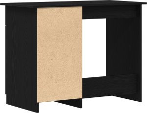 vidaXL Biurko Czarny dąb Drewno inżynieryjne 100x50x76 cm Trwałe 6