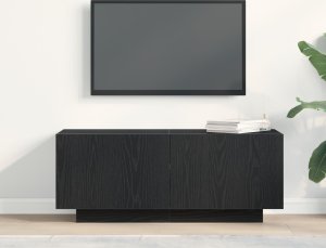 vidaXL szafka RTV czarny dąb płyta wiórowa 100 x 35 x 40 cm 4