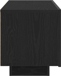 vidaXL szafka RTV czarny dąb płyta wiórowa 100 x 35 x 40 cm 8
