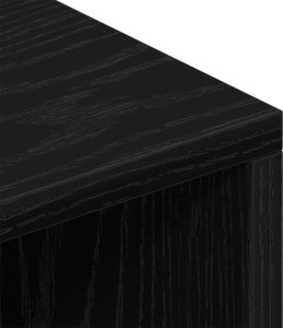 vidaXL Stojak TV Czarny dąb Średni 8