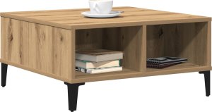 vidaXL Stolik kawowy Dąb rzemieślniczy Drewno inżynieryjne Średni 2