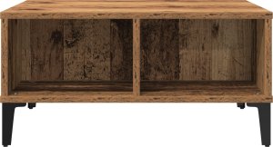 vidaXL Stolik kawowy Stare drewno Drewno Średni Przechowywanie 5