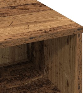 vidaXL Stolik kawowy Stare drewno Drewno Średni Przechowywanie 8