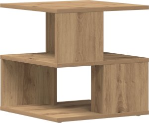 vidaXL Stolik boczny Dąb rzemieślniczy Drewno inżynieryjne 40x40x40 cm 5