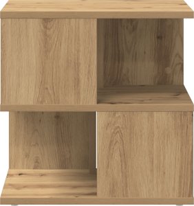 vidaXL Stolik boczny Dąb rzemieślniczy Drewno inżynieryjne 40x40x40 cm 6