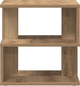 vidaXL Stolik boczny Dąb rzemieślniczy Drewno inżynieryjne 40x40x40 cm 7