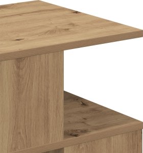 vidaXL Stolik boczny Dąb rzemieślniczy Drewno inżynieryjne 40x40x40 cm 8