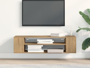 vidaXL Szafka RTV Dąb Artisan 100x30x26.5 cm 4