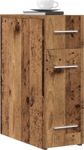vidaXL Szafka apteczna Stare drewno 2