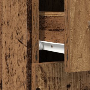 vidaXL Szafka apteczna Stare drewno 10