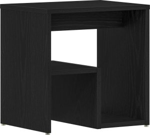 Stoliki nocne vidaXL Zestaw 2 Czarny dąb Drewno inżynieryjne 40x30x40 6