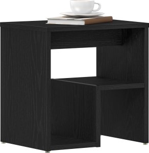 Stoliki nocne vidaXL Czarny dąb Drewno inżynieryjne 40 x 30 x 40 cm 2