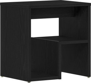 Stoliki nocne vidaXL Czarny dąb Drewno inżynieryjne 40 x 30 x 40 cm 3