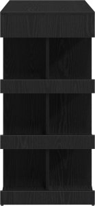 vidaXL Stół Barowy Czarny dąb Drewno Średni Trwały Stół barowy 7