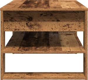 vidaXL Stolik kawowy Stare drewno Drewno Średni Prostokątny 7