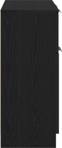 vidaXL Sideboard Czarny Dąb Średni 8