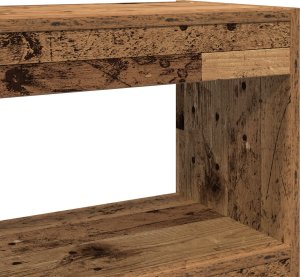 vidaXL Szafka książkowa Stare drewno 100x30x103.2 8