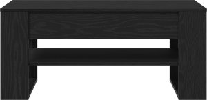 vidaXL Stolik Kawowy Czarny Dąb 6