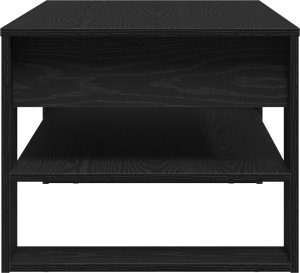 vidaXL Stolik Kawowy Czarny Dąb 7