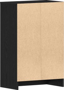 vidaXL Kabinet na buty Czarny dąb 5