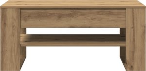 vidaXL Stolik kawowy Lite drewno dębowe Średni Stolik kawowy Prostokątny 6