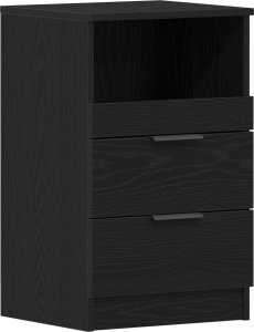 vidaXL Stolik nocny Czarny dąb 40.2 x 36 x 65 cm 3